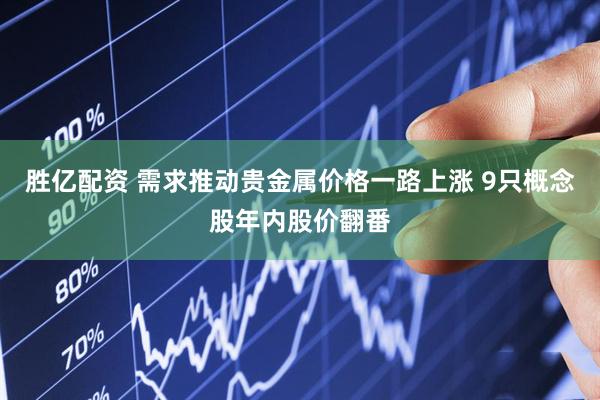 胜亿配资 需求推动贵金属价格一路上涨 9只概念股年内股价翻番